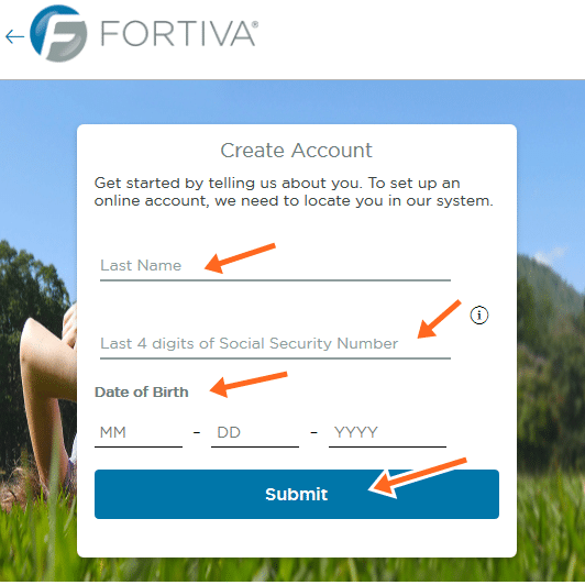 Fortiva Credit Card sign up